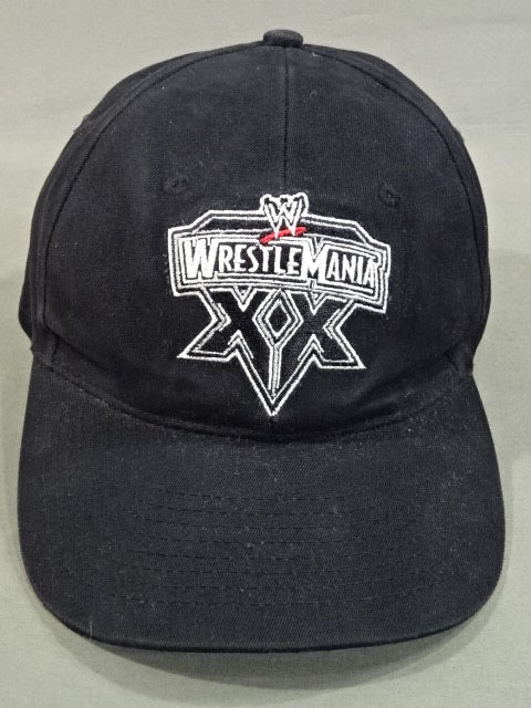 WRESTLEMANIA 20 キャップ(2004(WWE) / ブラック)
