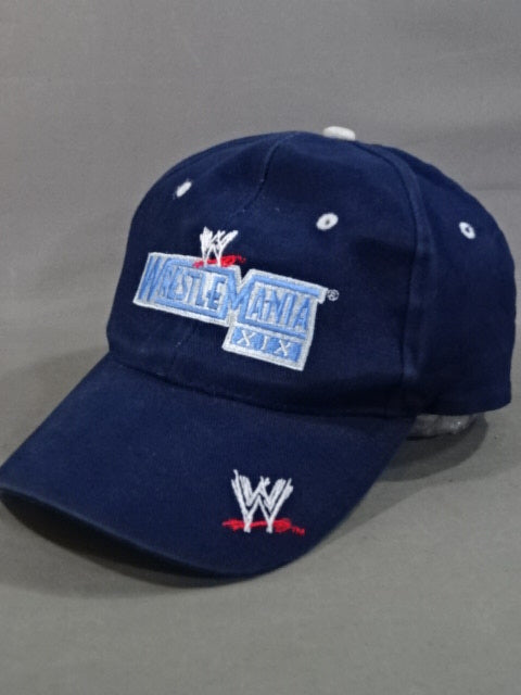 WRESTLEMANIA 19 キャップ(2003(WWE) / ネイビー)