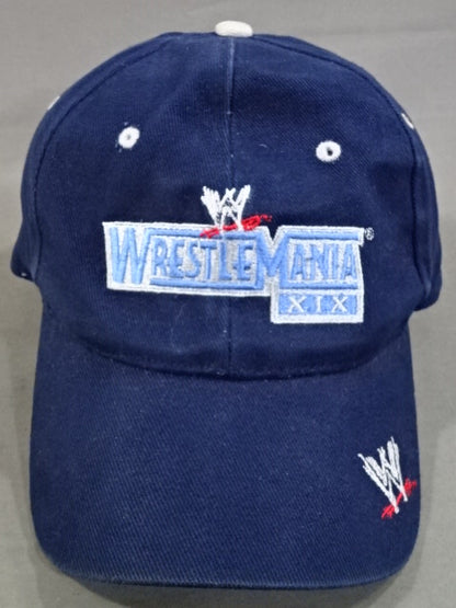 WRESTLEMANIA 19 キャップ(2003(WWE) / ネイビー)