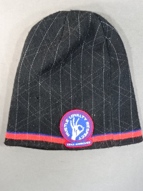 ジョン・シナ ニットキャップ⑤(2011(WWE) / ブラック)