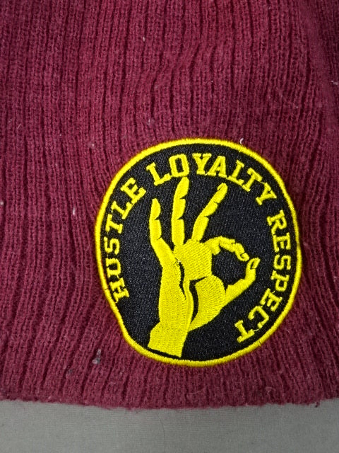 ジョン・シナ ニットキャップ⑧(2014(WWE) / バーガンディ)