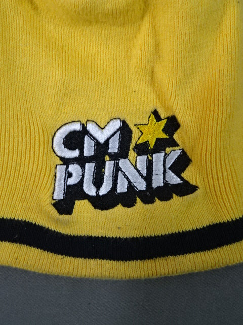 CMパンク ニットキャップ①(2012(WWE) / イエロー)