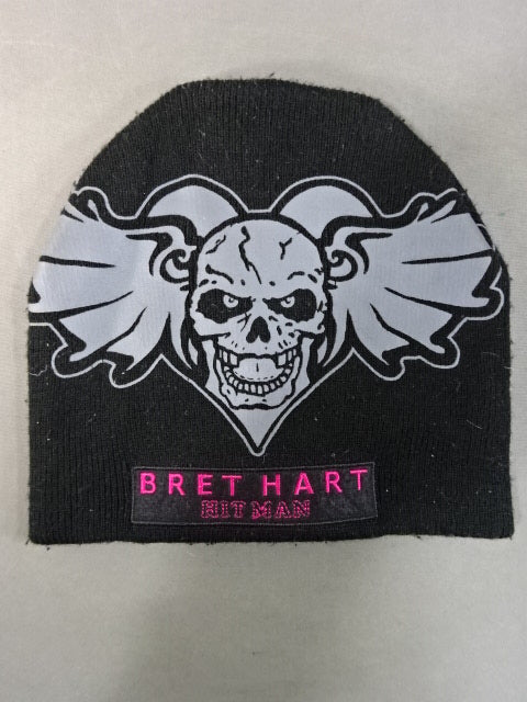 ブレット・ハート ニットキャップ①(2010(WWE) / ブラック)
