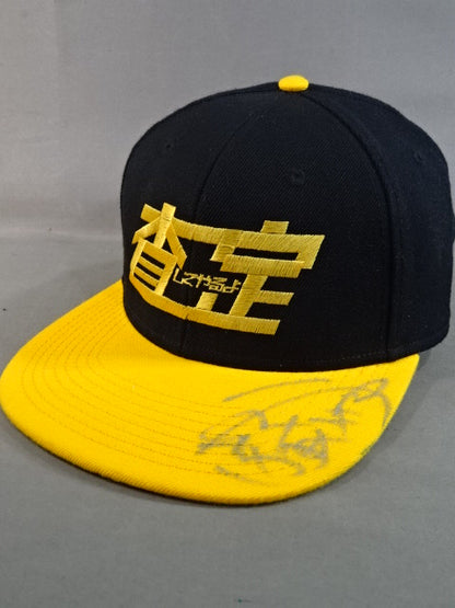 ウナギ・サヤカ 査定キャップ①(デンジャラスver. / ブラック×オレンジ)