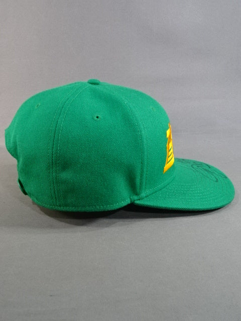 【直筆サイン入り】ウナギ・サヤカ 査定キャップ②(グリーン)