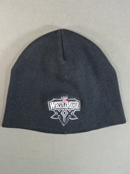 WRESTLEMANIA 20 ニットキャップ①(2003(WWE) / ブラック)
