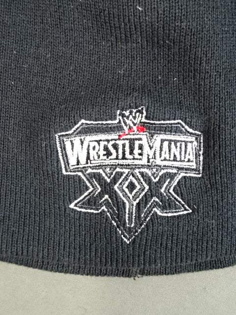 WRESTLEMANIA 20 ニットキャップ①(2003(WWE) / ブラック)