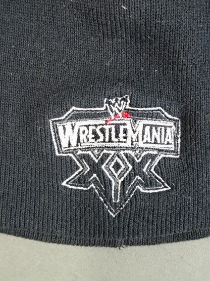WRESTLEMANIA 20 ニットキャップ①(2003(WWE) / ブラック)