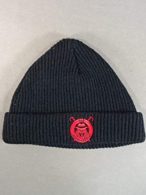 辻陽太 ビーニー(ブラック×レッド)