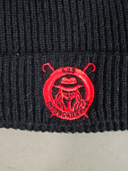 辻陽太 ビーニー(ブラック×レッド)