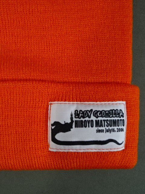 松本浩代「LADY GODZILLA」ニットキャップ