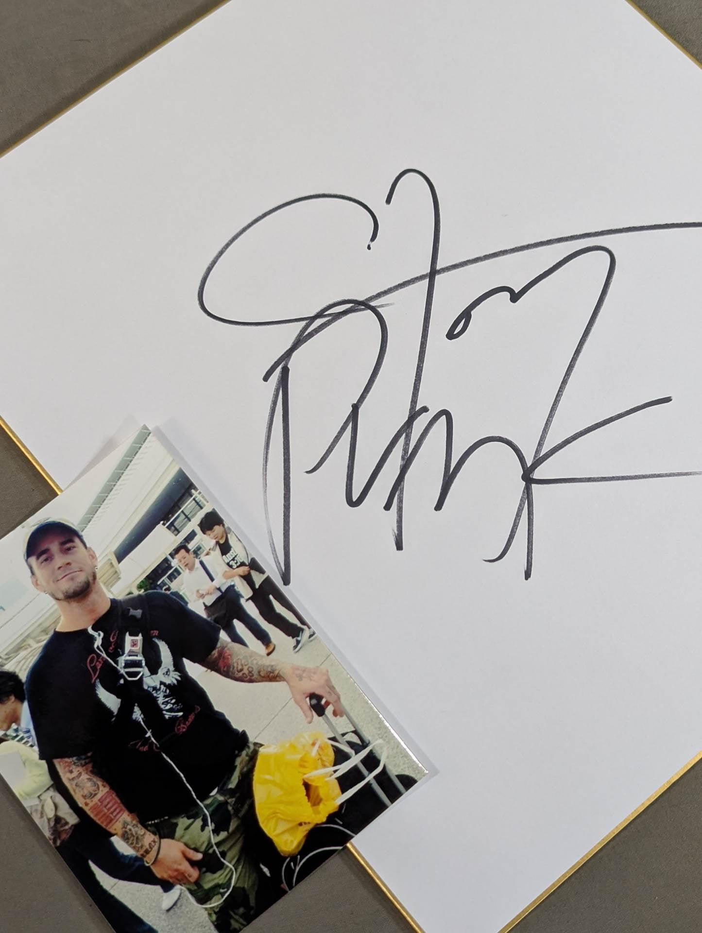 CMパンク(生写真付)