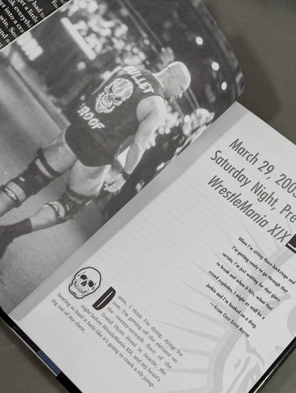 【hand signed autograph & sticker】The Stone Cold Truth( Hardback  version)