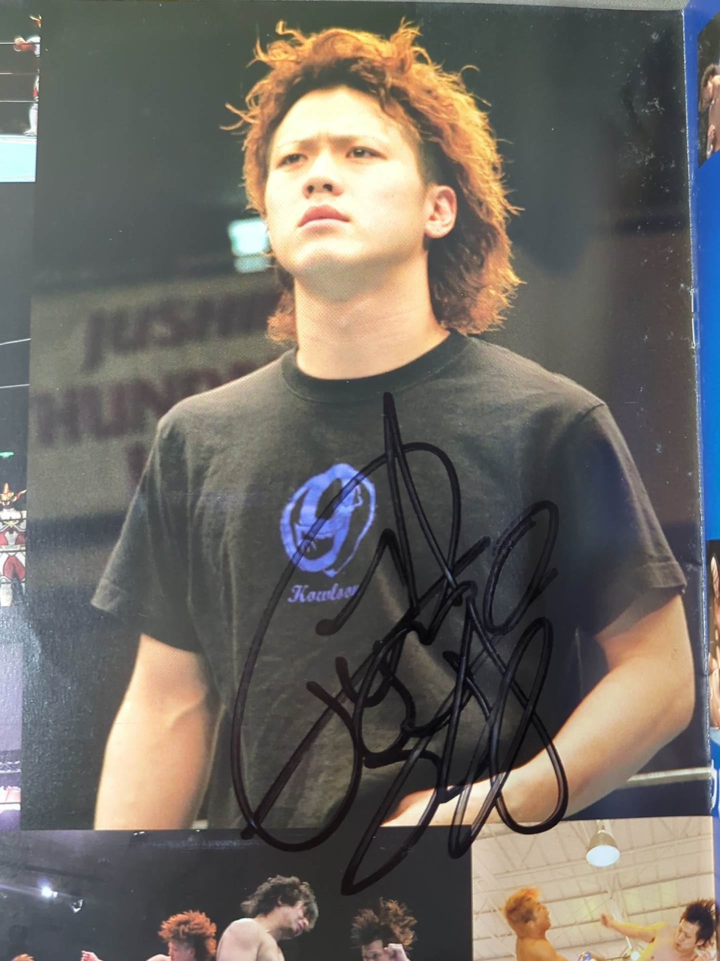 【4選手直筆サイン入り】みちのくプロレス オフィシャルパンフレット Vol.131 全員闘人