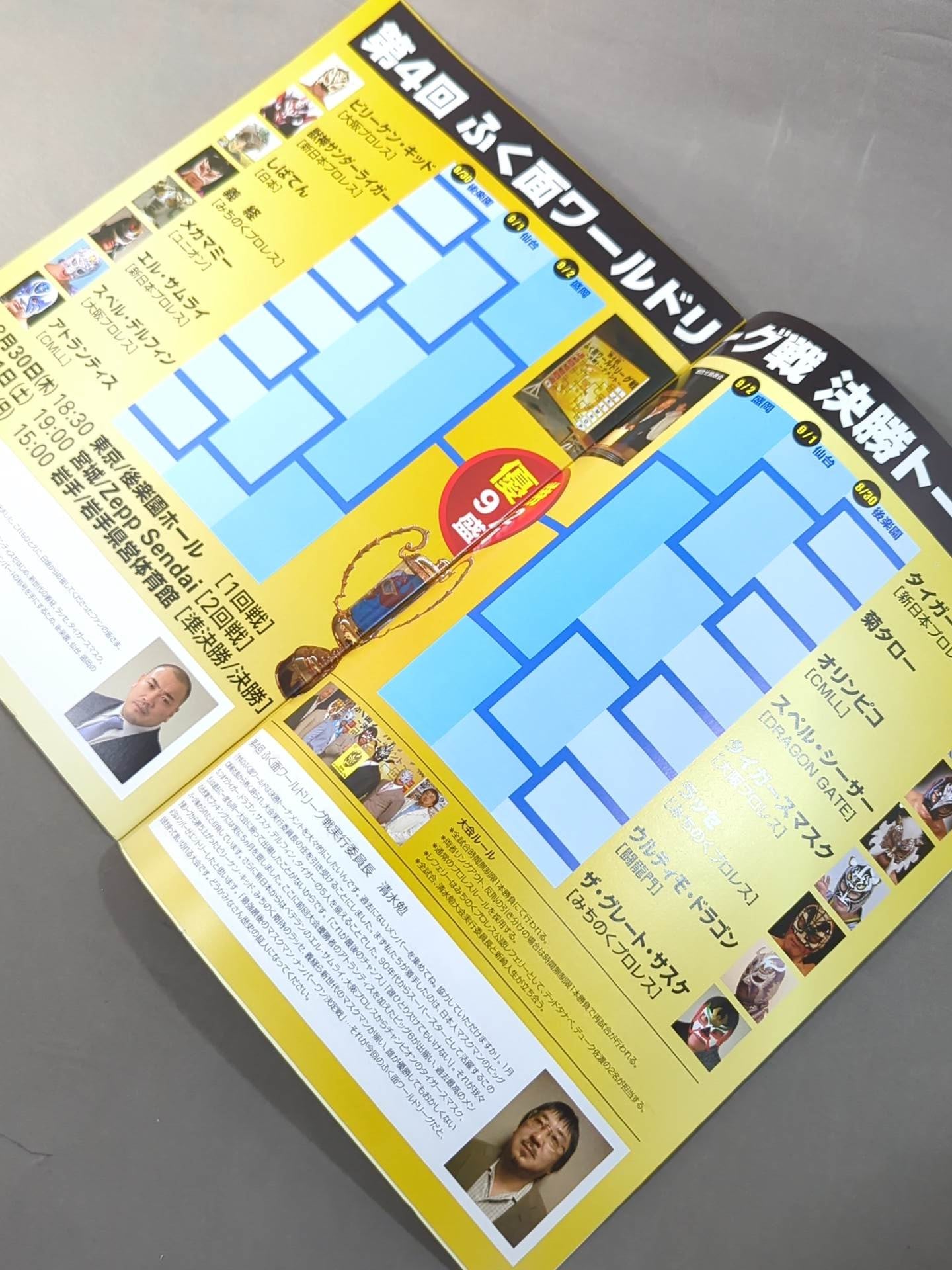 みちのくプロレス / オフィシャルパンフレット Vol.114