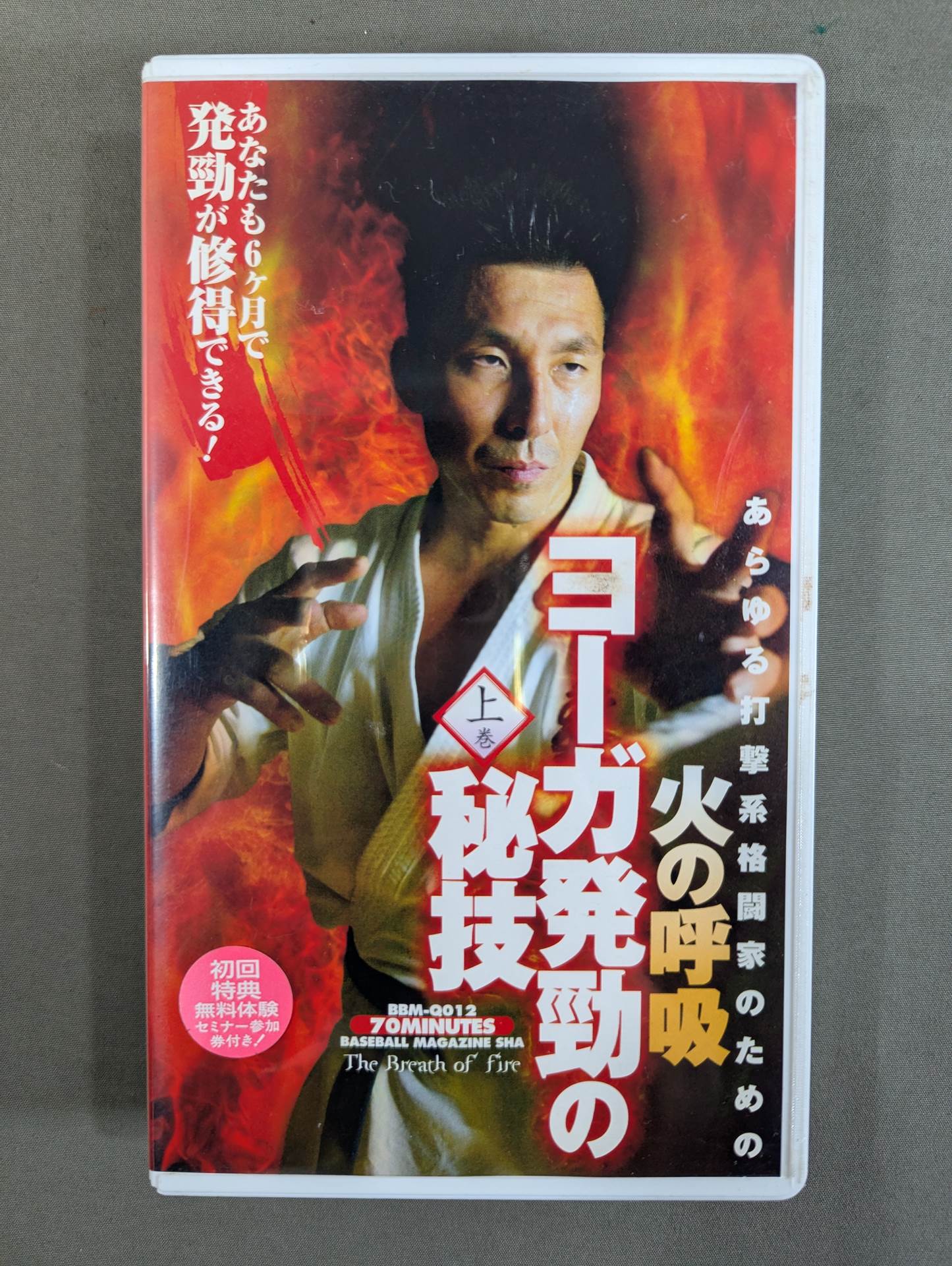 ヨーガ発勁の秘技 上巻 あらゆる打撃系格闘家のための 火の呼吸