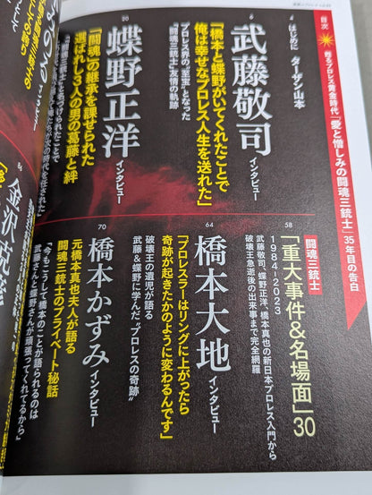 シリーズ 逆説のプロレス Vol.23 甦る黄金時代「愛と憎しみの闘魂三銃士」35年目の告白