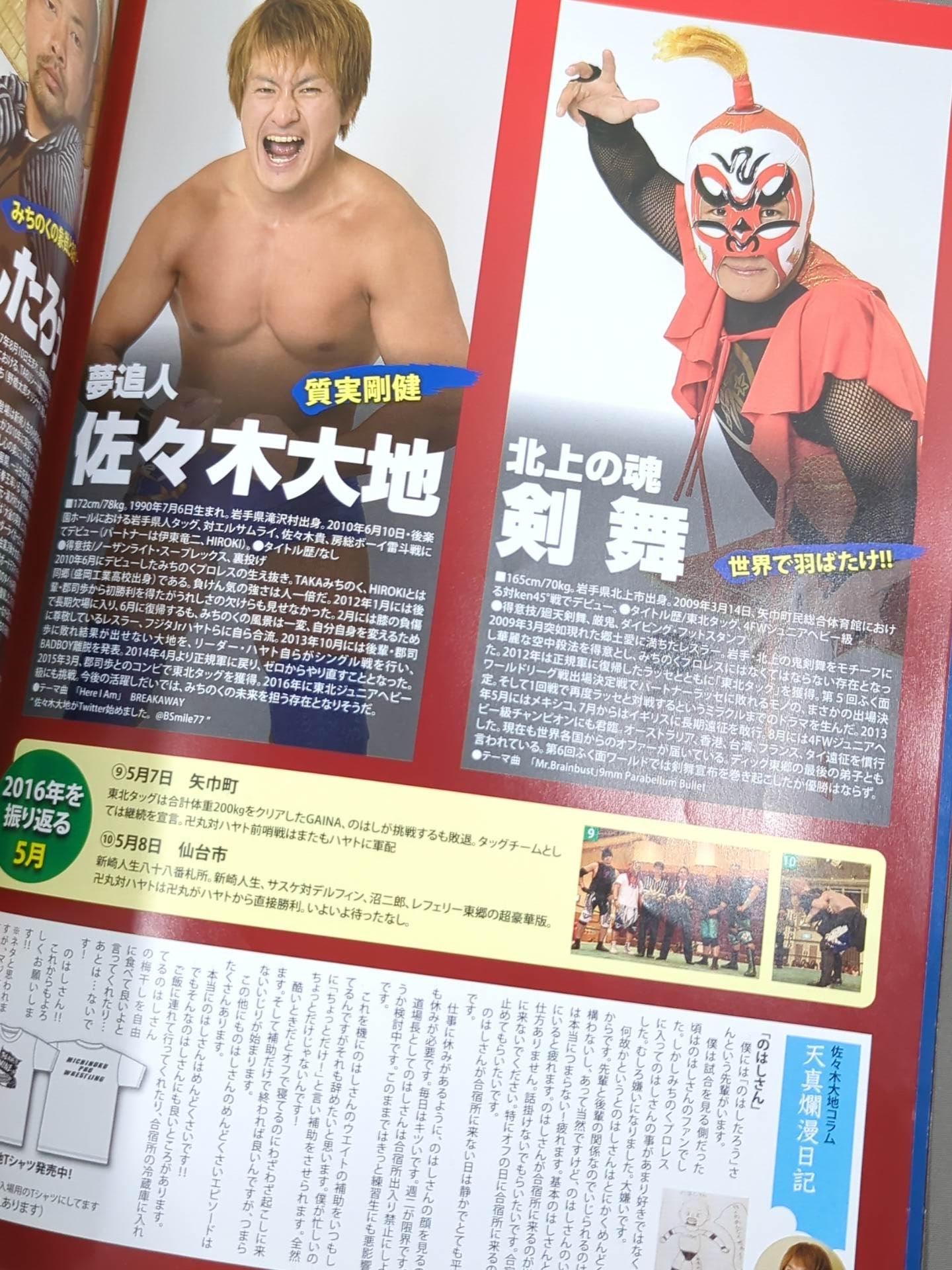 【夏価格】みちのくプロレス　DVD新品　5枚組　4枚セット！！ みちのくプロレス オフィシャルパンフレット Vol.156 – 闘道館