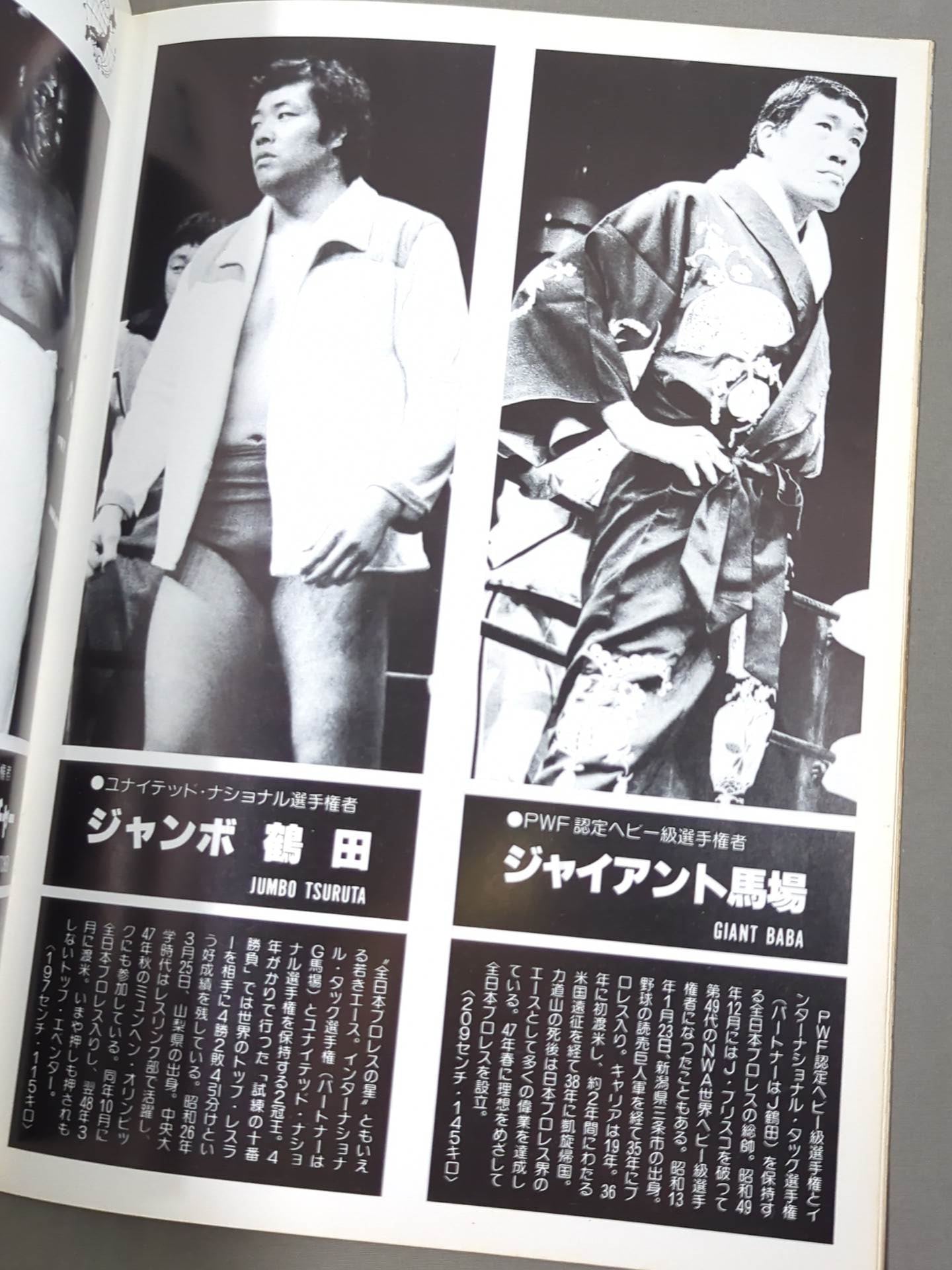 ★プロレス夢のオールスター戦★ 東京スポーツ新聞社創立20周年記念