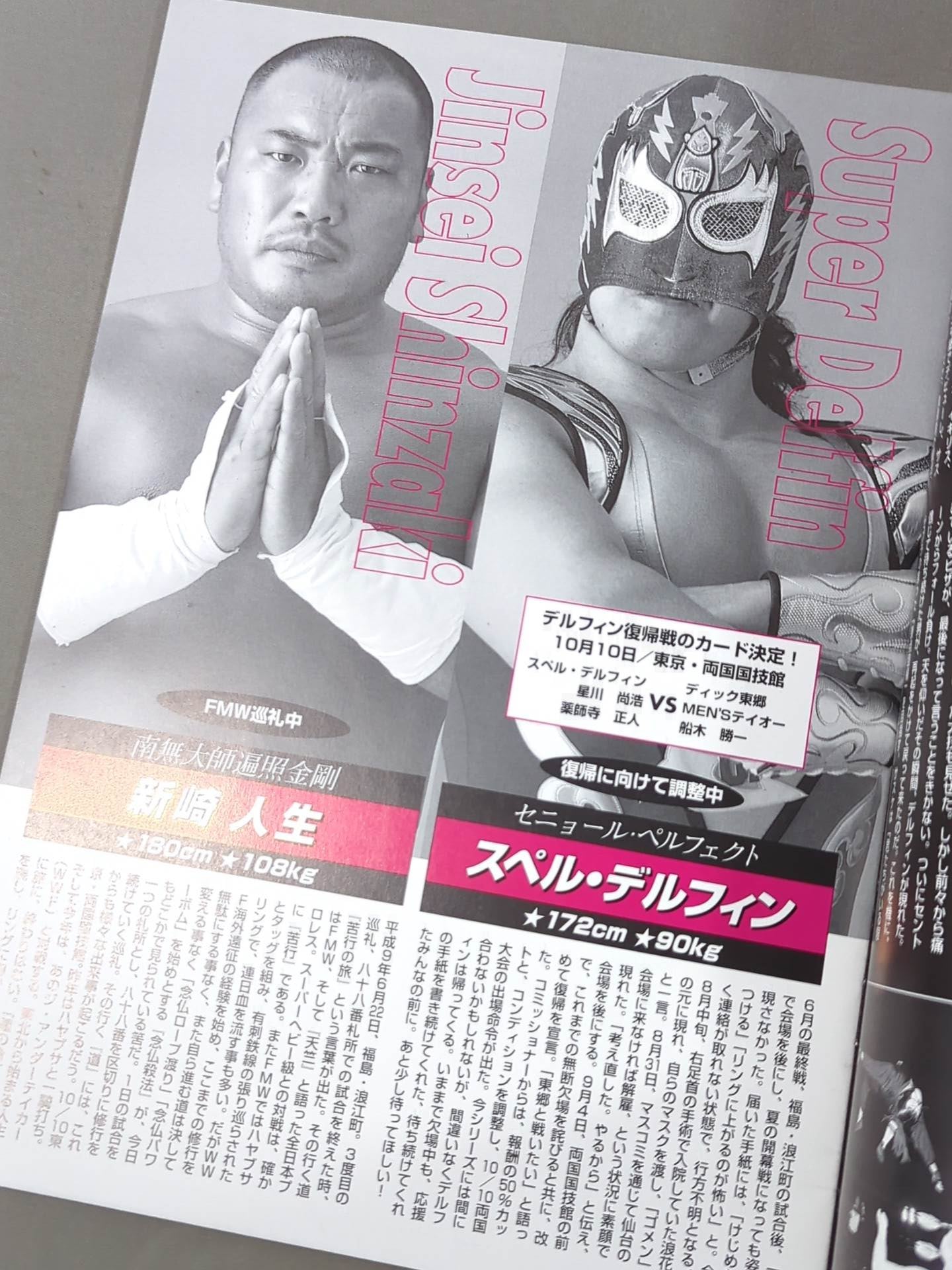 みちのくプロレス オフィシャルパンフレット Vol.33