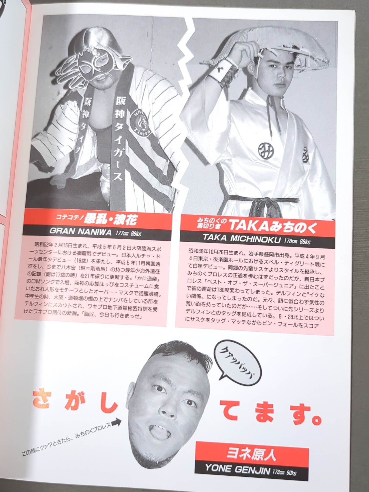 みちのくプロレス オフィシャルパンフレット Vol.5(第5号)