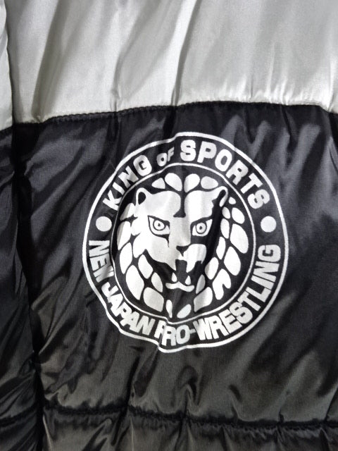 ライオンマーク ダウンベスト①(ブラック&シルバー)