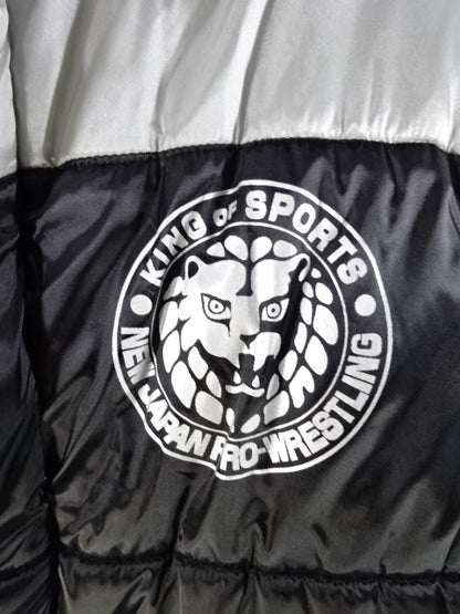 ライオンマーク ダウンベスト①(ブラック&シルバー)