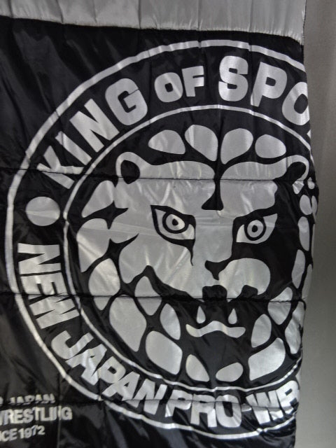 ライオンマーク ダウンベスト①(ブラック&シルバー)