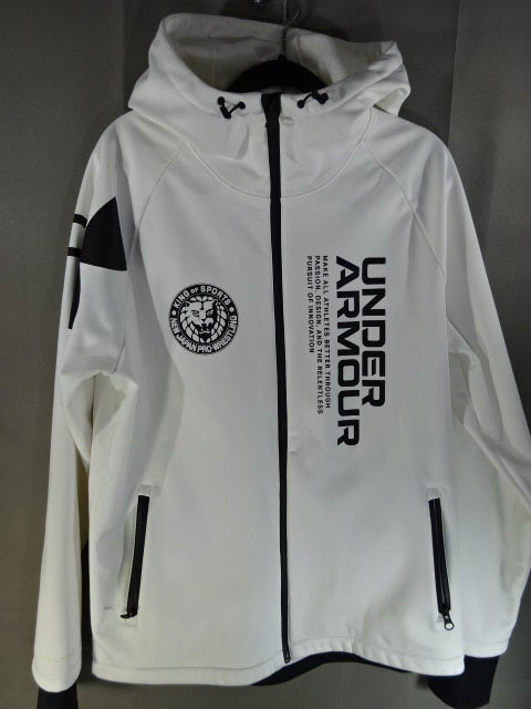 UA Lion Mark  Winter Knit 3-Layer Jacket (1) (White)