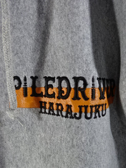 パイルドライバー原宿 ジップパーカー①(グレー)