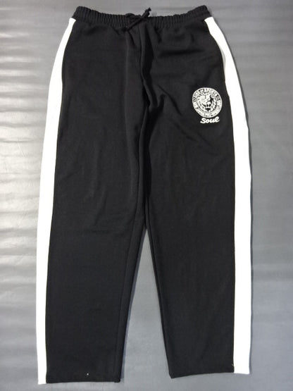 新日本プロレス×SOUL SPORTS ライオンマーク ジャージパンツ②(ブラック)
