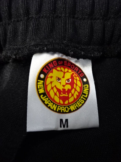 新日本プロレス×SOUL SPORTS ライオンマーク ジャージパンツ②(ブラック)