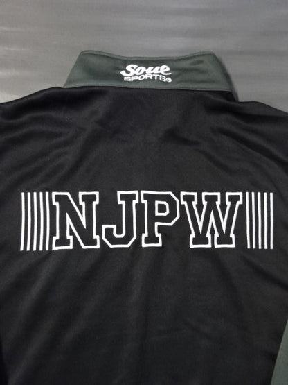 新日本プロレス×SOUL セットアップジャージ⑨(ブラック×グレー)