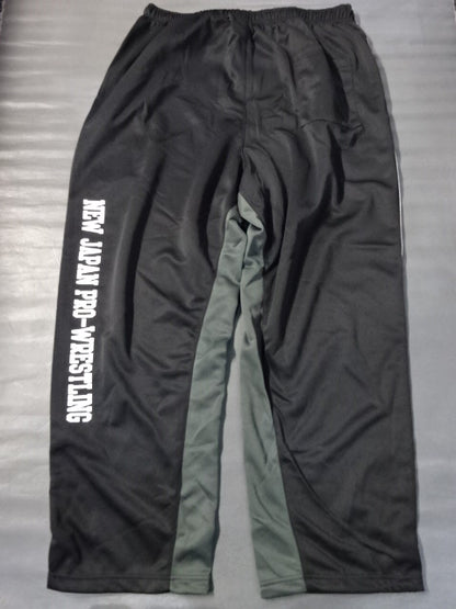 新日本プロレス×SOUL セットアップジャージ⑨(ブラック×グレー)