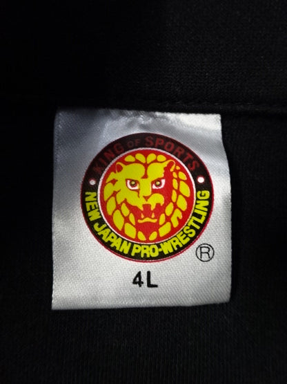 新日本プロレス×SOUL セットアップジャージ⑨(ブラック×グレー)