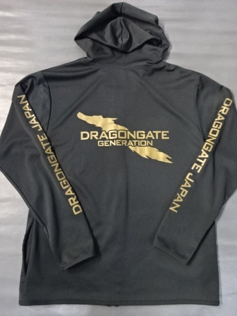 【Kzy 直筆サイン入り】ドラゴンゲート セットアップジャージ①(ブラック)