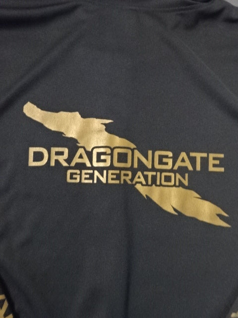 【Kzy 直筆サイン入り】ドラゴンゲート セットアップジャージ①(ブラック)