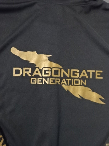 【Kzy 直筆サイン入り】ドラゴンゲート セットアップジャージ①(ブラック)