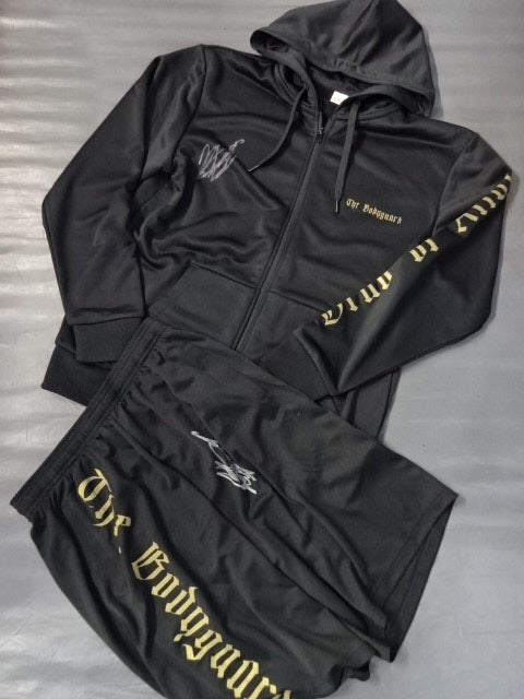【直筆サイン入り】ザ・ボディガー セットアップジャージ①(ブラック)