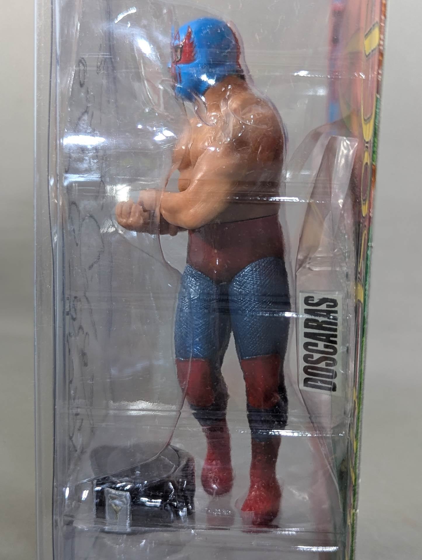 直筆サイン入り】ドス・カラス(水色マスク・UWAベルト付) – 闘道館