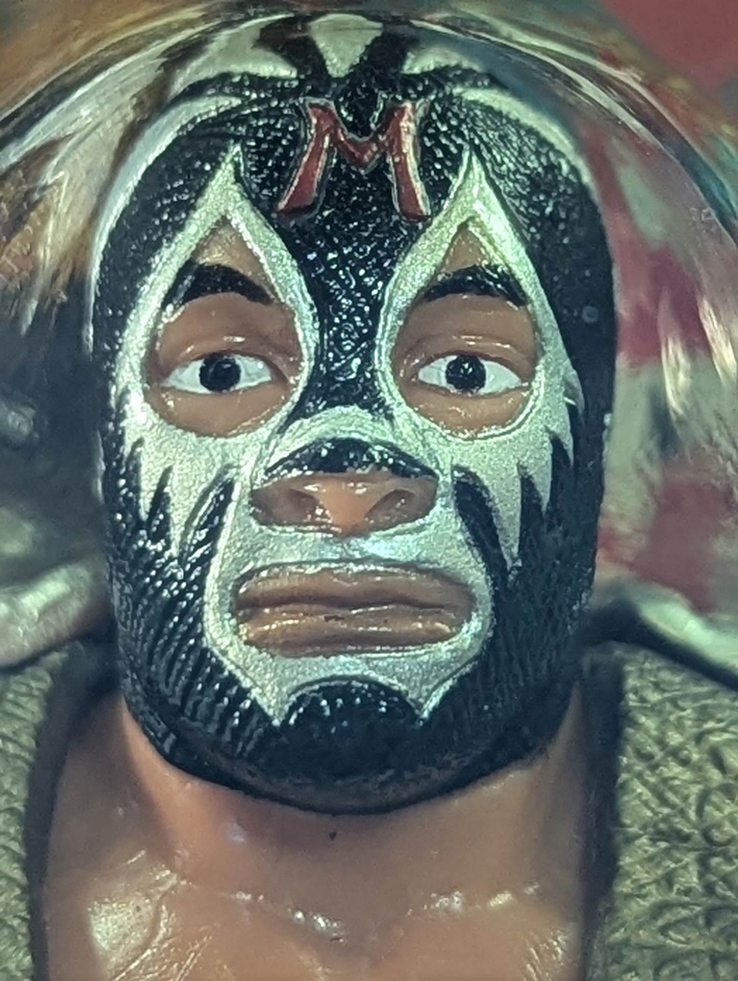 ミル・マスカラス(黒トレード・緑鮫口・IWAベルト付) – 闘道館