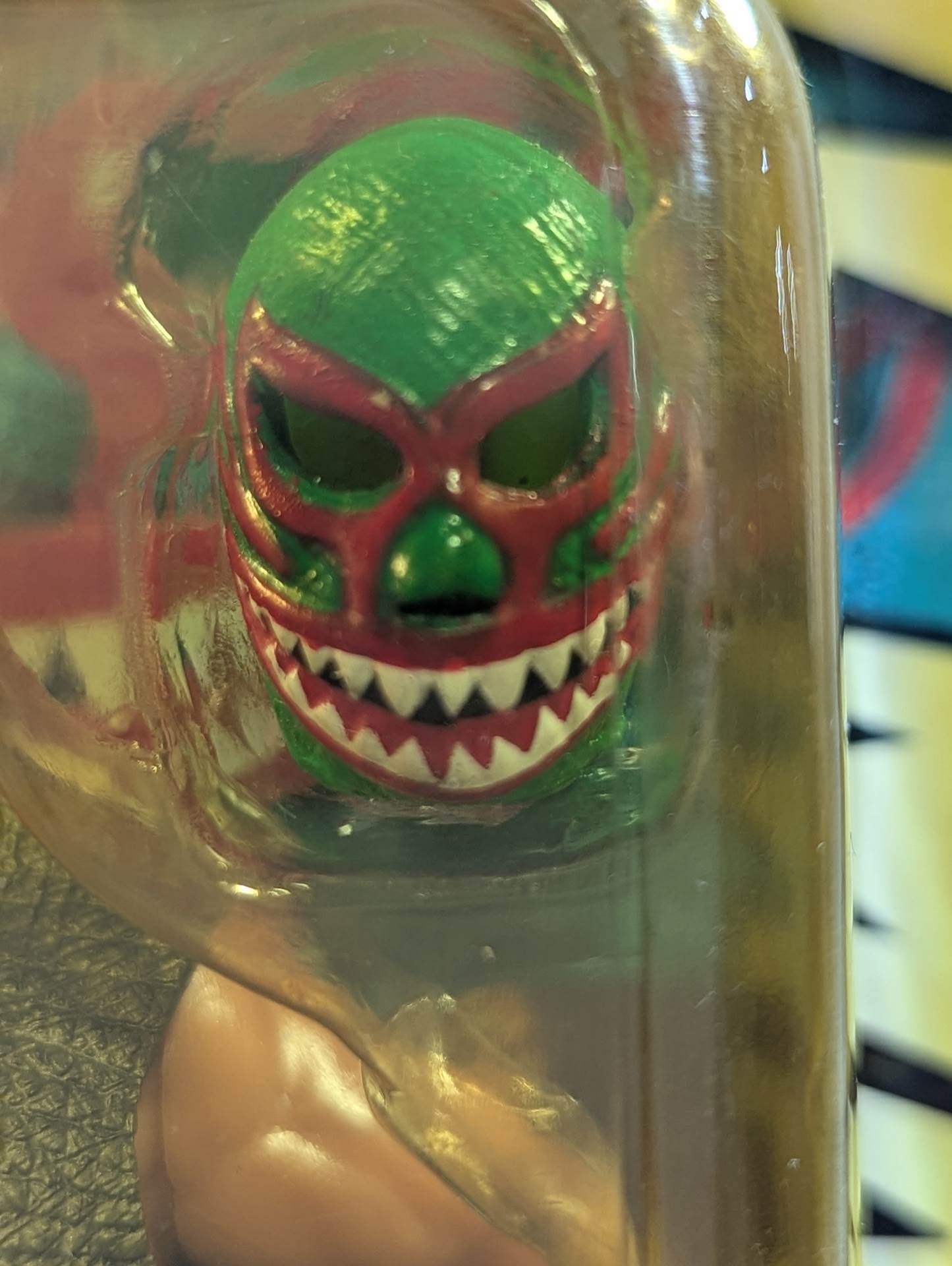 ミル・マスカラス(黒トレード・緑鮫口・IWAベルト付) – 闘道館