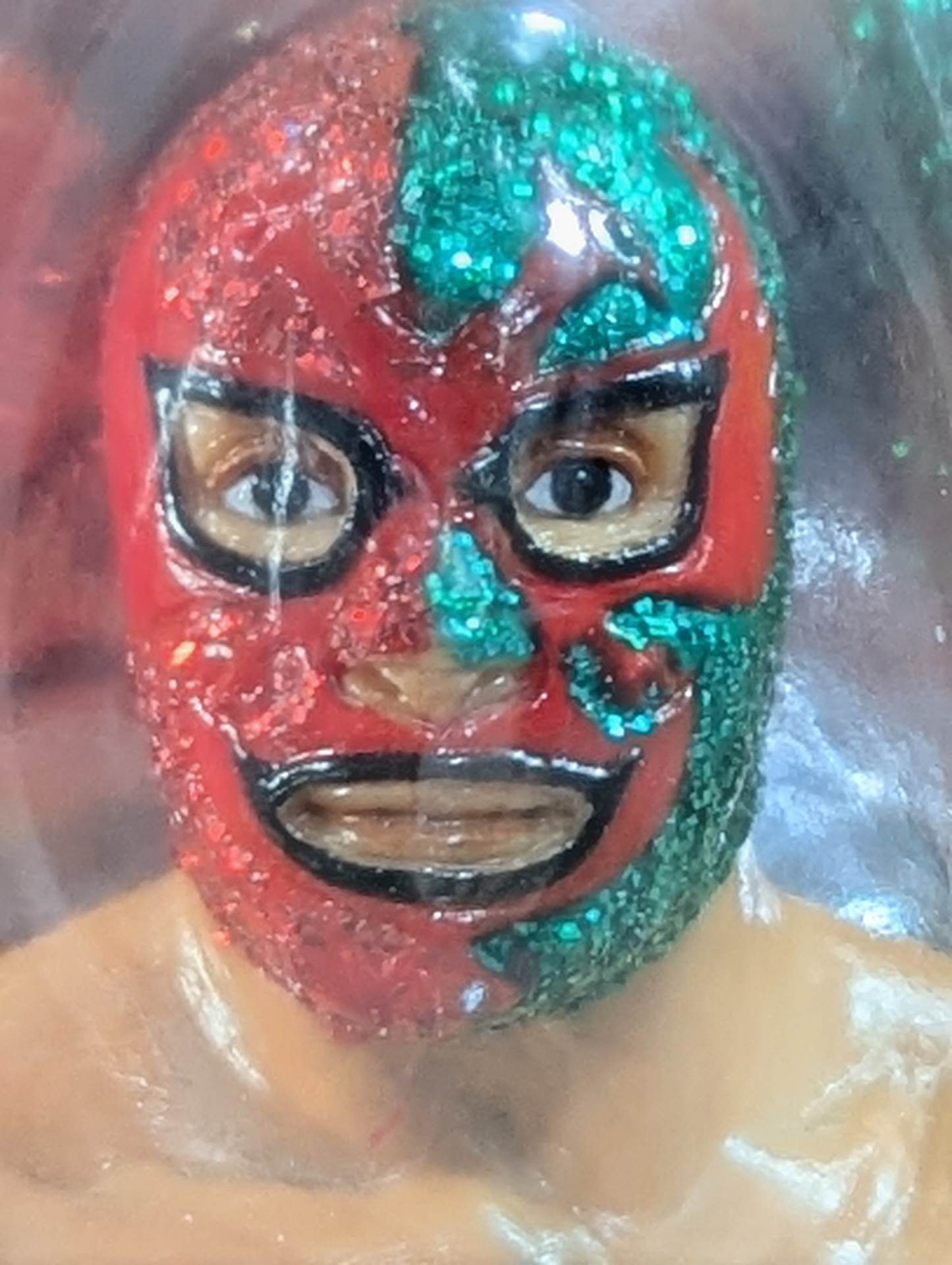 ★デポマート限定★ ドス・カラス(赤＆緑ハーフ・ベルト付)