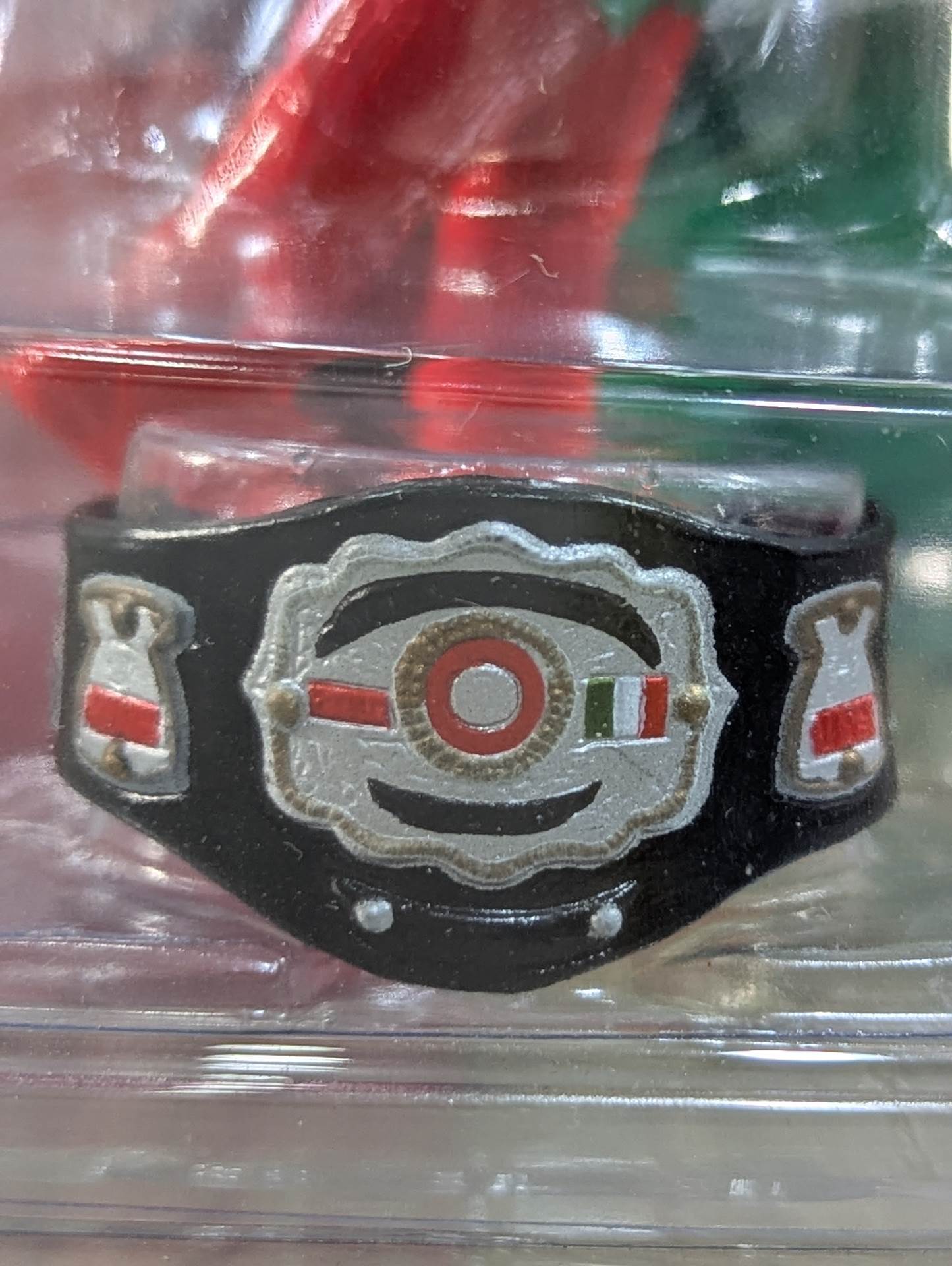 ★デポマート限定★ ドス・カラス(赤＆緑ハーフ・ベルト付)