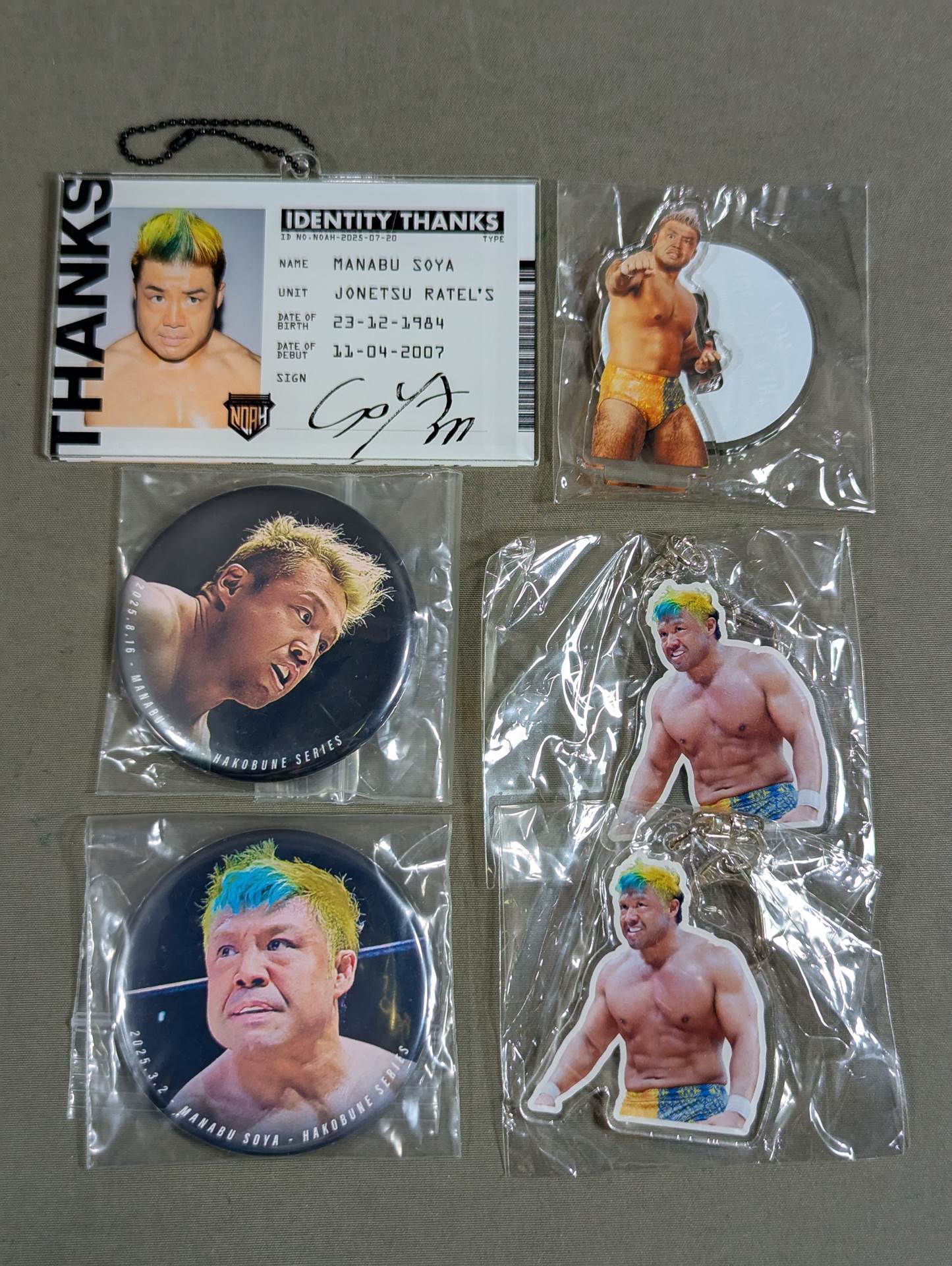 ★ Passion Bancho ★ Manabu Soya accessory set