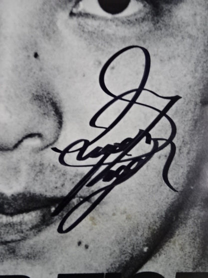 ★ ★ hand signed autograph Satoru Sayama  Poster