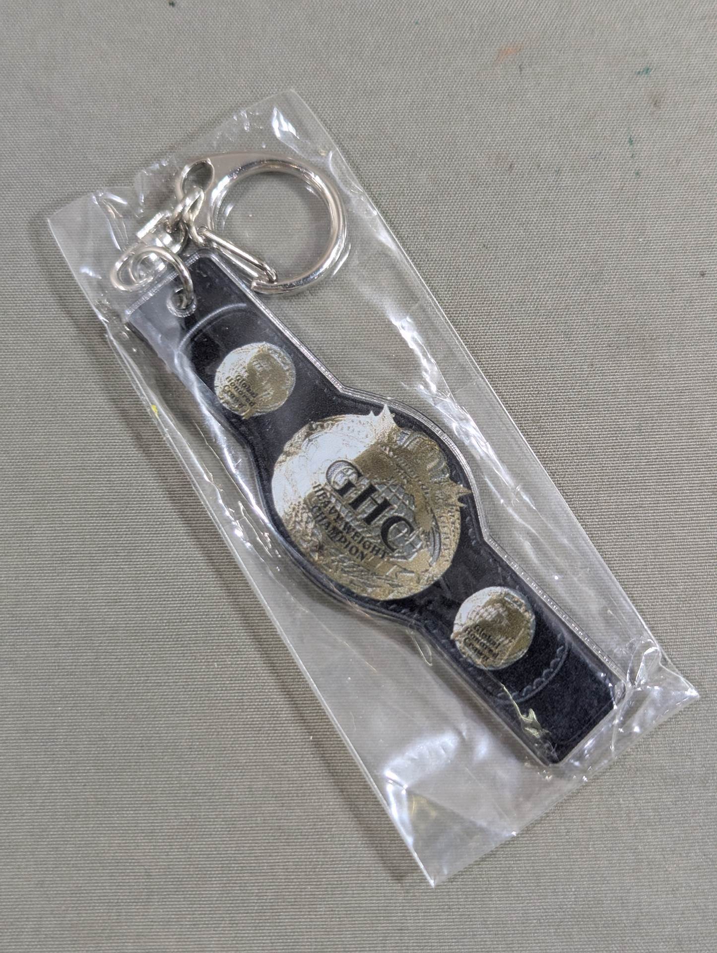 GHC Heavyweight Champion Belt Acrylic Keychain