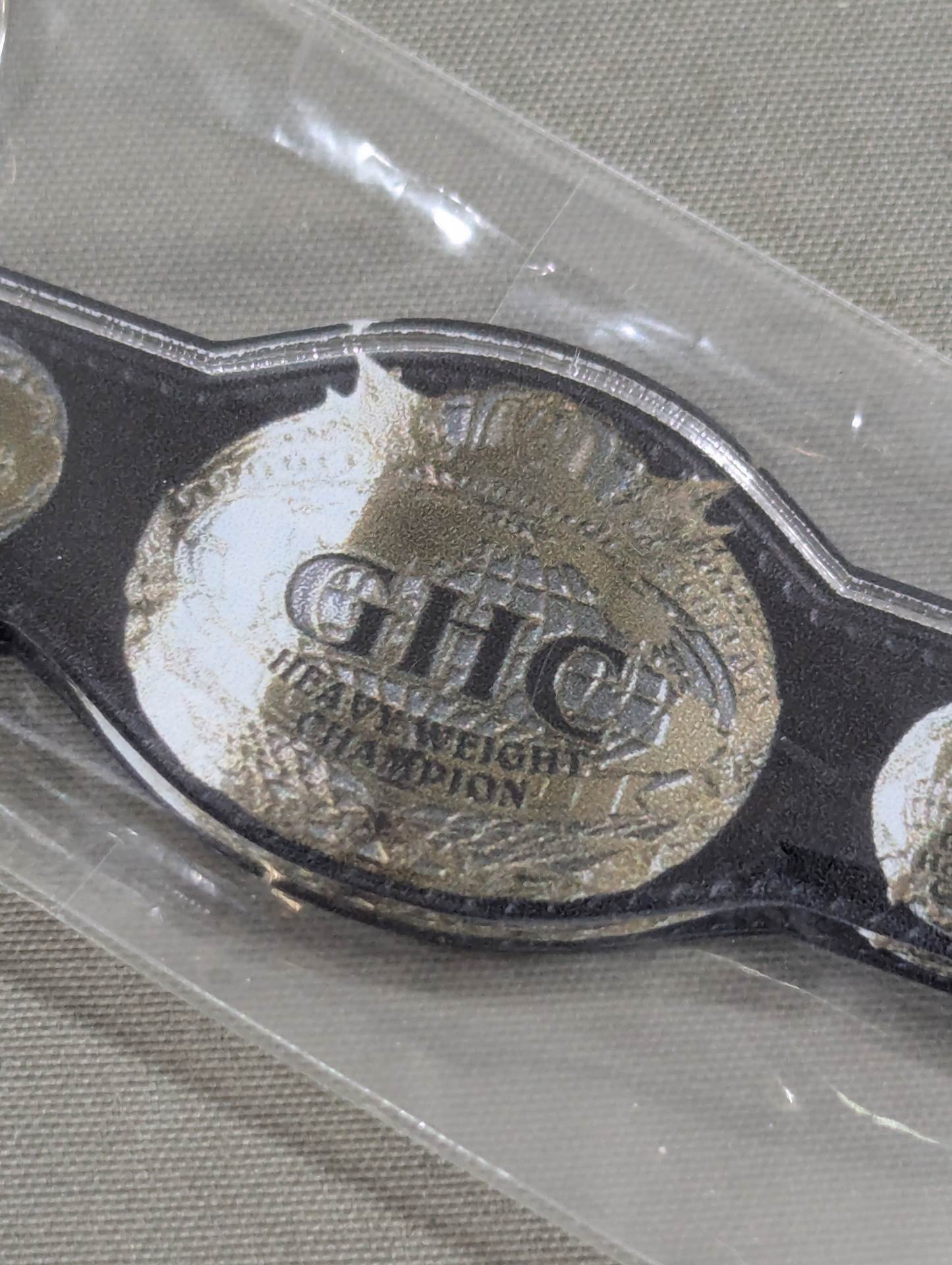 GHC Heavyweight Champion Belt Acrylic Keychain