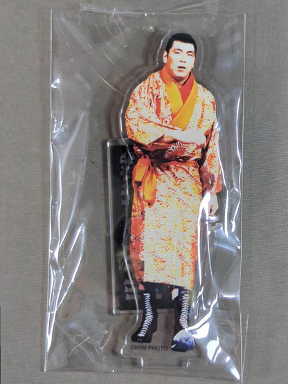 坂口征二 新日本プロレス50周年 レジェンドアクリルスタンド(A)