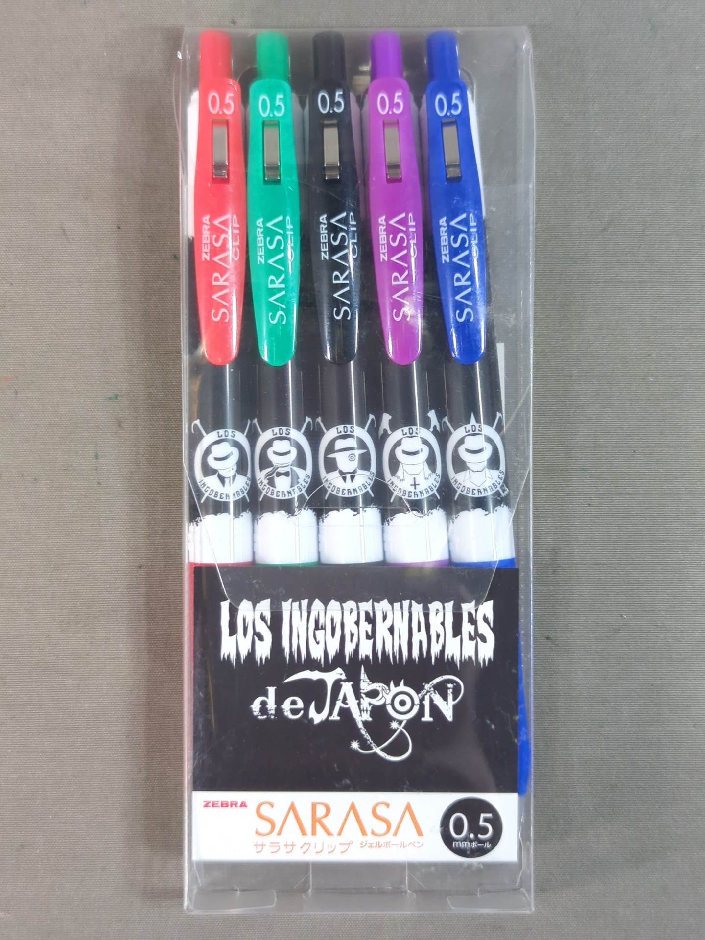 L・I・J ZEBRA ボールペン5本セット